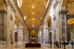 Nave da Basílica de São Pedro Nave da Basílica de São Pedro