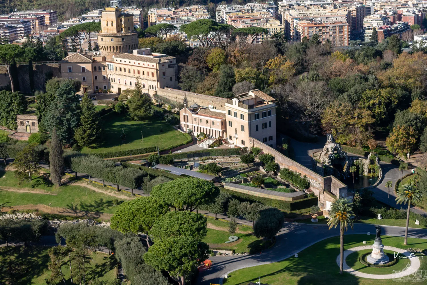 Jardins do Vaticano Mater Ecclesiae